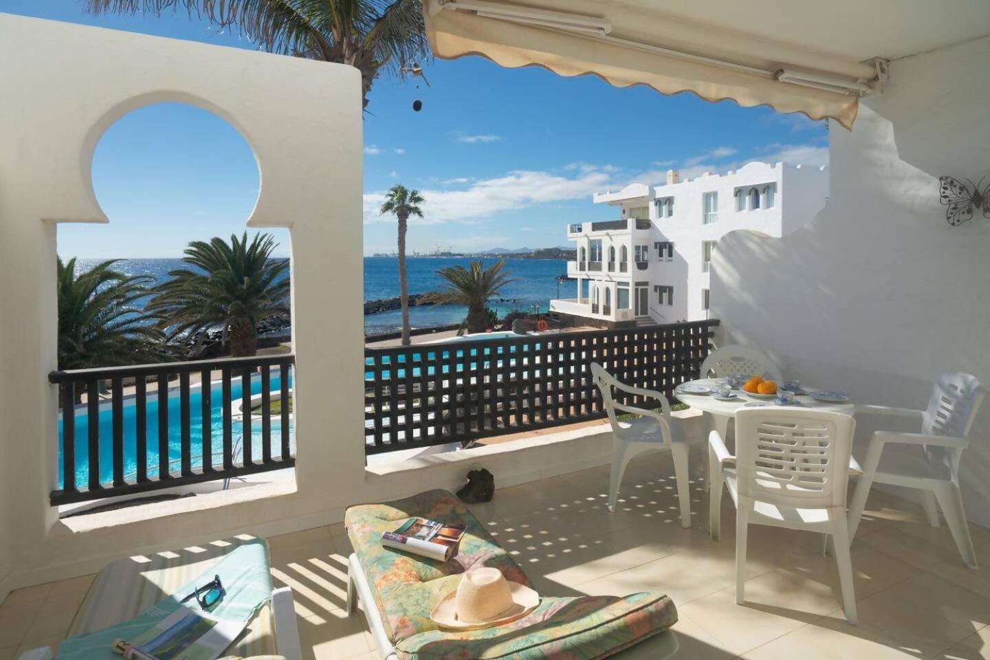 Magnifico Alojamiento Con Vistas Al Oceano Costa Teguise Esterno foto